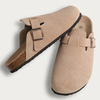 Suede Orthopedic Style Clogs – Supportive Comfort Shoes for Men and Women | Daily Use