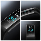 Blood Pressure and Heart Rate Monitor Smartwatch | Waterproof, Sleep Tracking & Fitness Insights for Daily Health Management