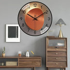 Timeless Whisper™ | Silent Classic Wall Clock | Non-Ticking Design for Bedroom & Office Decor