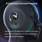 Language Translator Earbuds – Two Way Translation for Real Time Conversation | Bluetooth Device With 144 Languages Supported