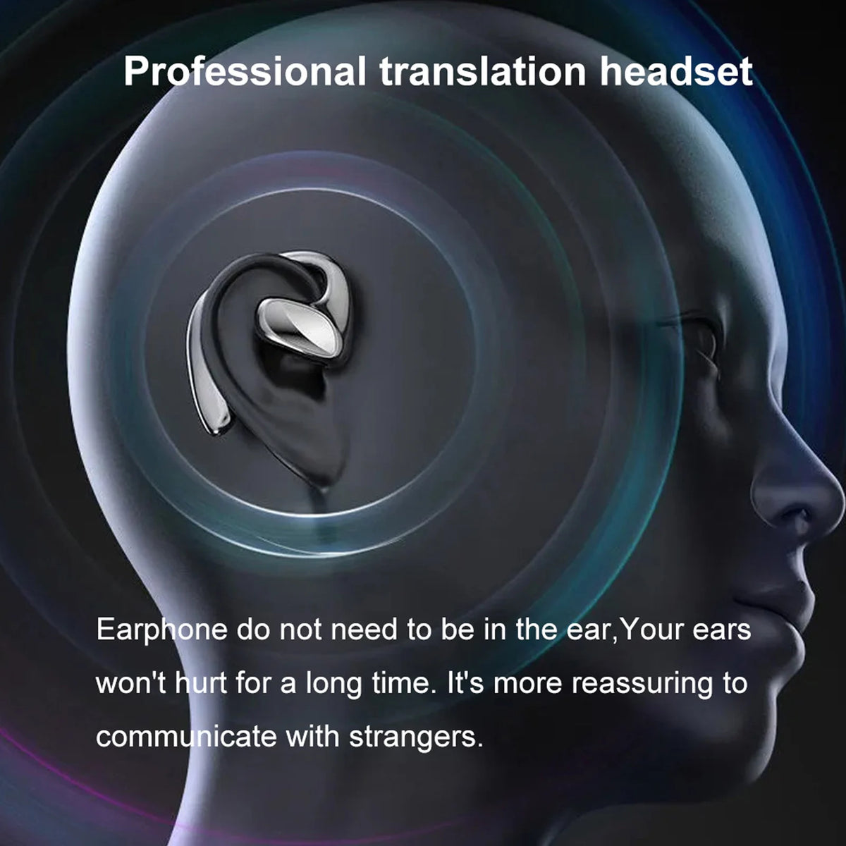 Language Translator Earbuds – Two Way Translation for Real Time Conversation | Bluetooth Device With 144 Languages Supported