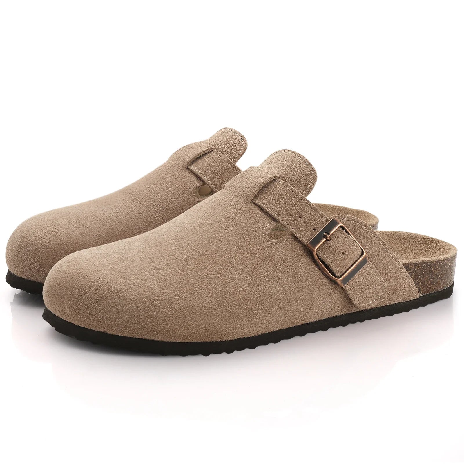 Suede Orthopedic Style Clogs – Supportive Comfort Shoes for Men and Women | Daily Use