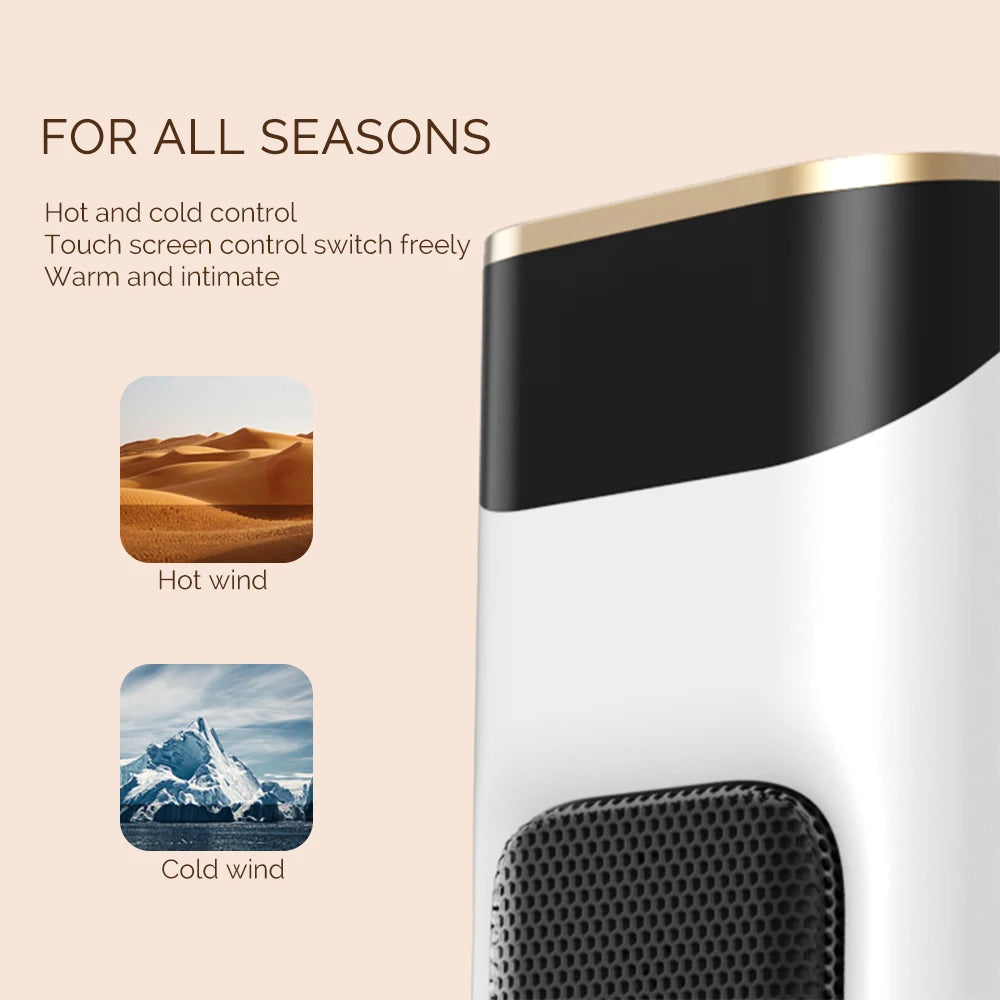 Electric Stove Heater | 1500W PTC Rapid Heating, Adjustable 16-32°C with Remote Control for Indoor Use in Bedroom & Home Office