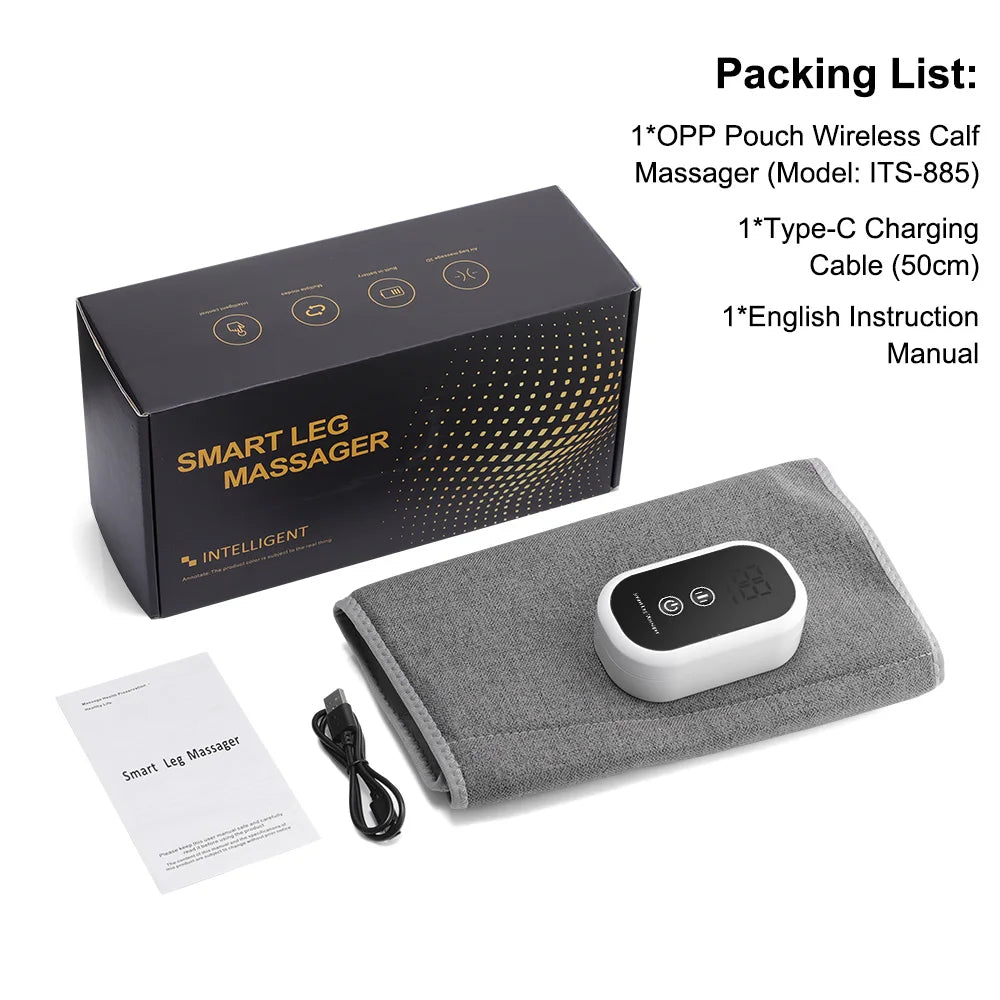 Electric Leg Massager – Air Compression | Calf Massage With 3 Massage Modes