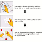 Christmas Window Clings - Window stickers For Christmas Decorations