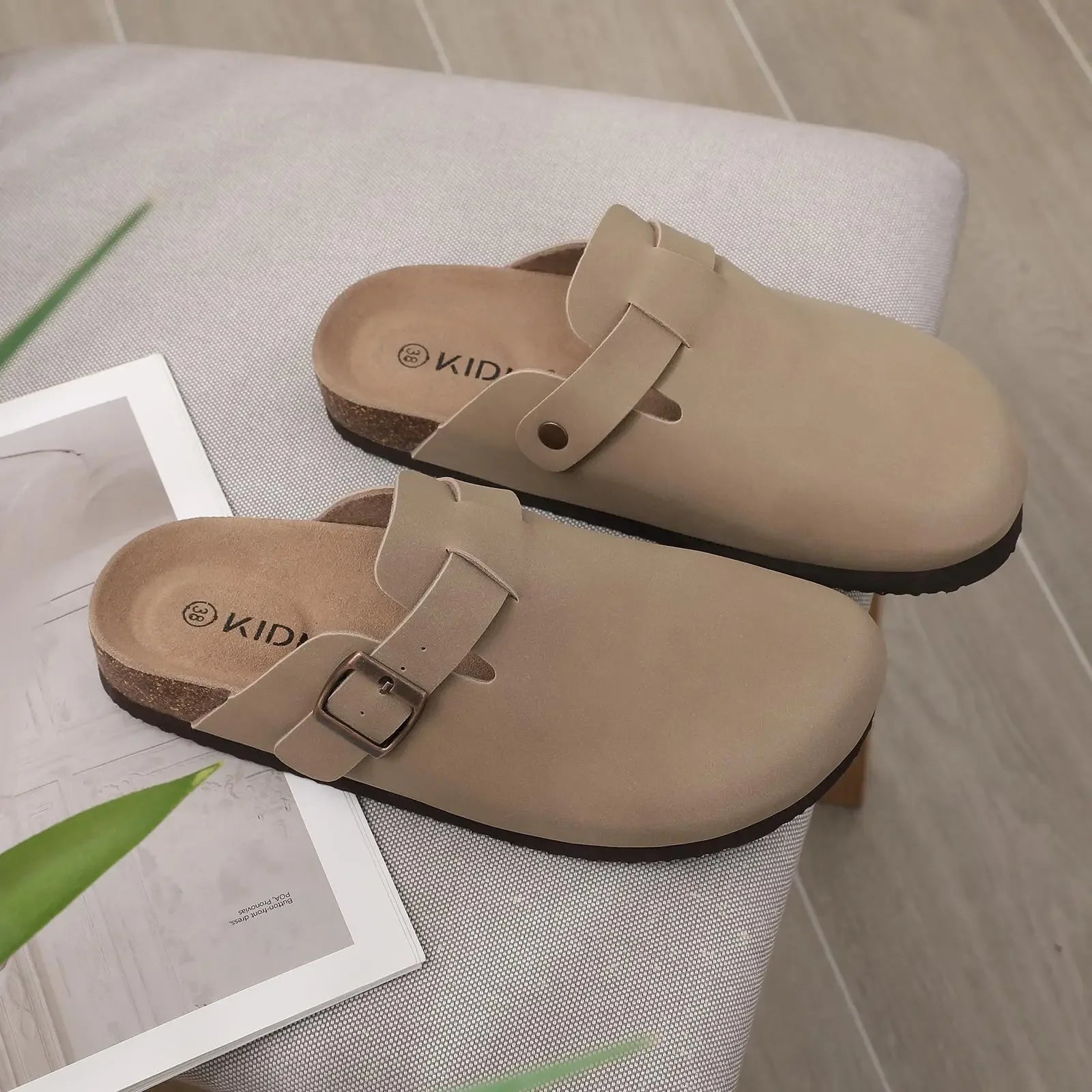 Suede Orthopedic Style Clogs – Supportive Comfort Shoes for Men and Women | Daily Use