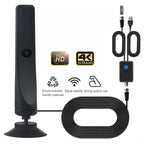 4K Digital TV Antenna with Signal Booster - Smart TV Compatible | Indoor HD Antenna