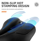 High Elastic Shock Absorbing Bicycle Saddle | Waterproof, Breathable & Comfortable for Mountain and Road Biking