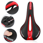 Extra Soft Gel Bicycle Saddle | Ergonomic Hollow Design & Non-Slip Surface for MTB and Road Biking
