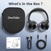 Image of OneOdio A-Series Active Noise Cancelling Wireless Headphones – Over-Ear Comfort | Bluetooth 5.0 - Built-in Microphone, Type C Charging & Carry Case