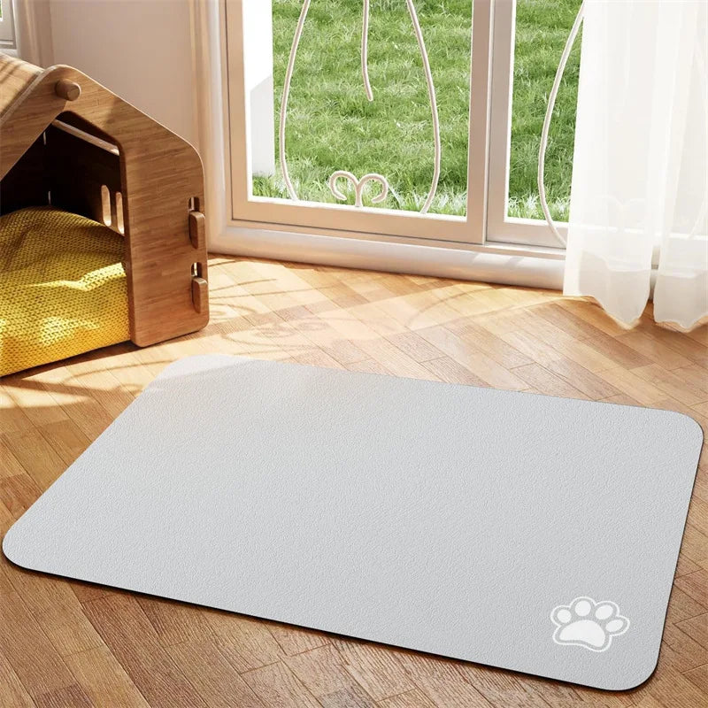 Waterproof Pet Mat – Absorbent & Quick-Dry Floor Placemat for Dogs & Cats