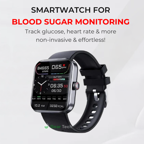 Non-Invasive Blood Glucose Monitor – GlucoWatch Real-Time Sensor for Diabetes Monitoring & Health Trends