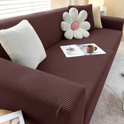 Textured Stretch Sofa Cover | Non-Slip, Machine Washable & Protective for 1-Seater, 2-Seater, and 3-Seater Sofas