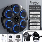 Music Boxing Machine – Reaction Training & Fitness | Wall Mounted Boxing Trainer for Home Workouts
