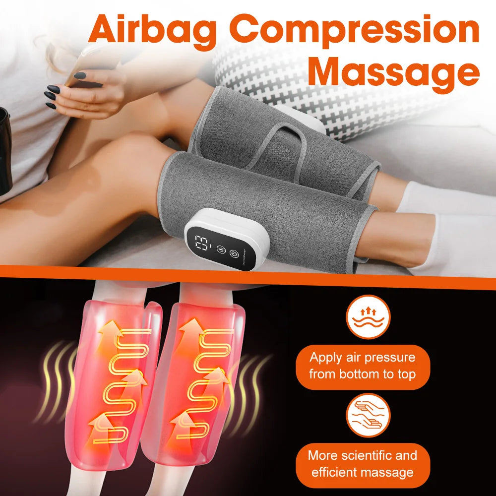 Electric Leg Massager – Air Compression | Calf Massage With 3 Massage Modes
