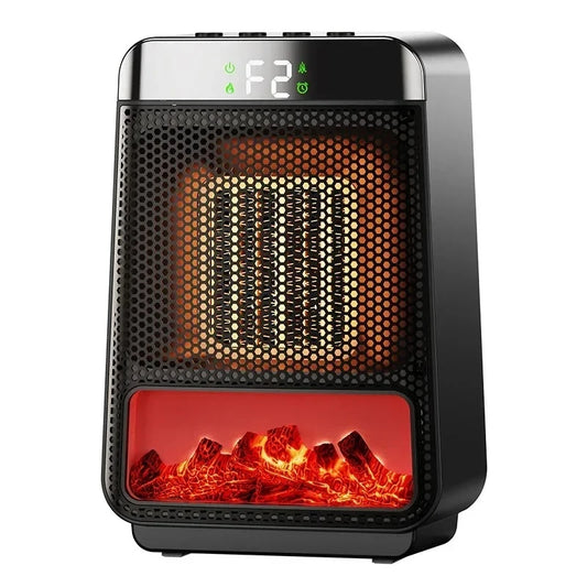 3D Dynamic Flame Electric Heater | 1500W Portable, ECO-Friendly & Fast Heating for Bathroom and Home Use