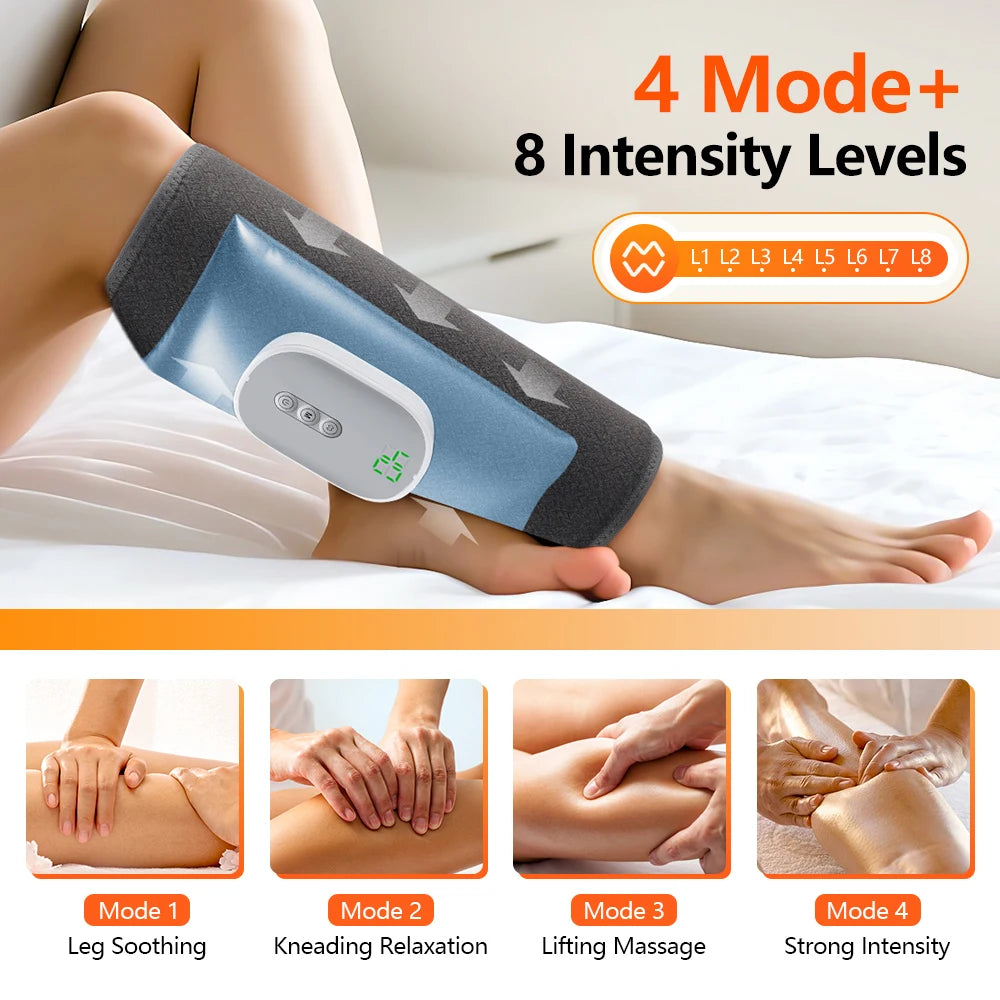 Electric Leg Massager – Air Compression | Calf Massage With 3 Massage Modes