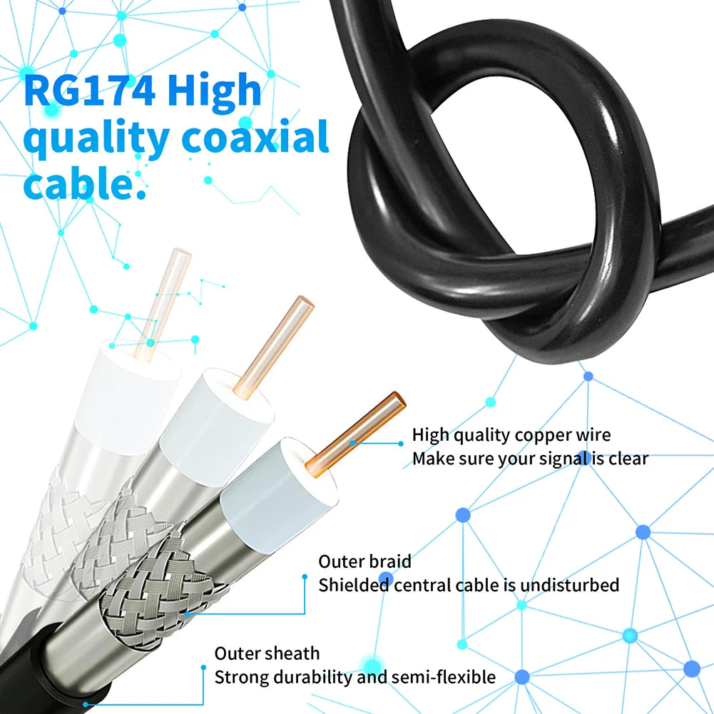 4K Digital TV Antenna with Signal Booster - Smart TV Compatible | Indoor HD Antenna