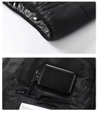 Unisex Waterproof Electric Heated Jacket | 21 Heating Zones, Lightweight & Ideal for Outdoor Activities in Cold Weather