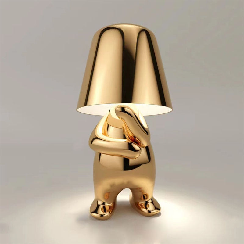LED Flush Mount Ceiling Light - Gold Circular Fixture for Dining Room & Low Ceilings - Last Stock Available