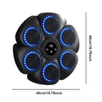 Music Boxing Machine – Reaction Training & Fitness | Wall Mounted Boxing Trainer for Home Workouts