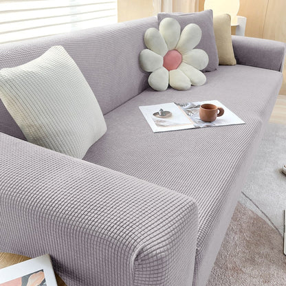 Textured Stretch Sofa Cover | Non-Slip, Machine Washable & Protective for 1-Seater, 2-Seater, and 3-Seater Sofas