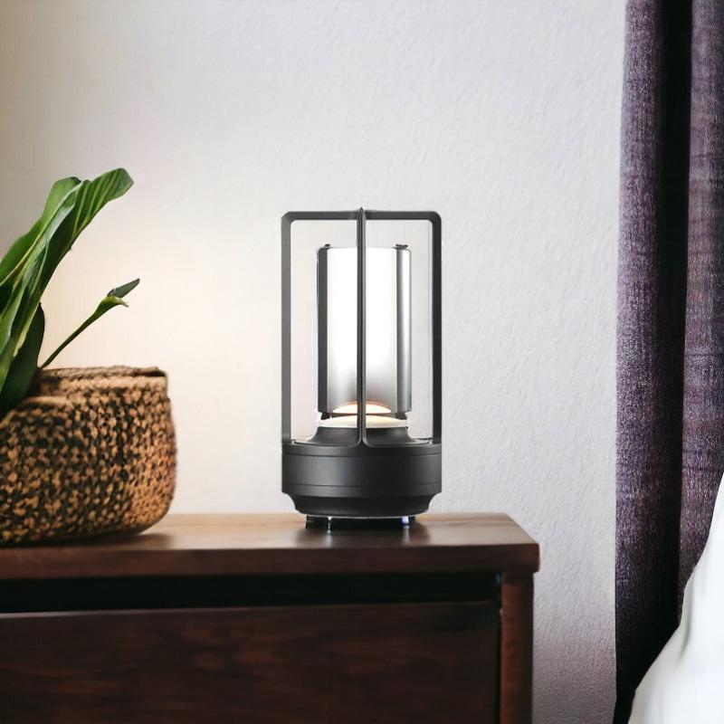 Modern Cordless Nordic Desk & Bedside Lamp with Touch Controls – Sleek Rechargeable LED Light for Home Décor, Living Rooms, and Modern Bedrooms -