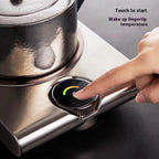 Electric Hot Plate | Japanese Portable Electric Stove - 1000W Rapid Heating, Touch Control & Ideal for Cooking and Tea Brewing