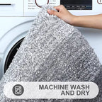 Bathroom Rugs - Non Slip Bathroom Mat - Absorbent Quick-Dry
