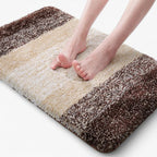 Bathroom Rugs - Non Slip Bathroom Mat - Absorbent Quick-Dry