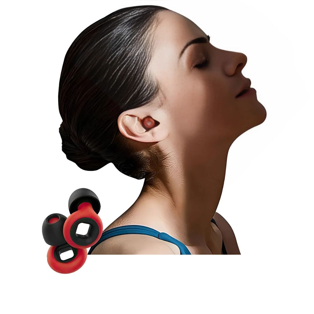 SilentGuard Sleeping Earplugs | Comfortable, Noise-Reducing Design for Restful Sleep and Sound Isolation