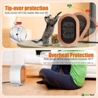 Small Energy Efficient Space Room Electric Heater Portable Low Energy Power Saving