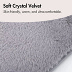USB Rechargeable Hand & Waist Warmer | Soft Velvet, 3 Heat Settings & Portable for Home, Office & Outdoor Use