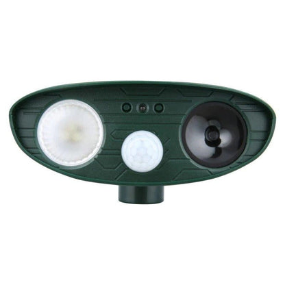Solar Powered Ultrasonic Rabbit Repeller with Flashing Light – Effective Pest Control for Gardens and Yards