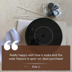 Solar-Powered Water Fountain | Effortless Installation & Multiple Spray Patterns for Garden Ponds and Birdbaths