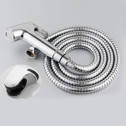Stainless Steel Handheld Bidet Sprayer Set | Adjustable Pressure, Self-Cleaning Nozzle & Ideal for Personal Hygiene and Pet Cleaning