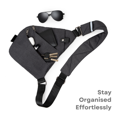 Anti-Theft Crossbody Bag | Lightweight, Slash-Resistant & Ideal for Travel, Commuting & City Adventures