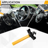 Image of Universal Steering Wheel Lock - Heavy-Duty Anti-Theft Device for Cars, Trucks, and SUVs