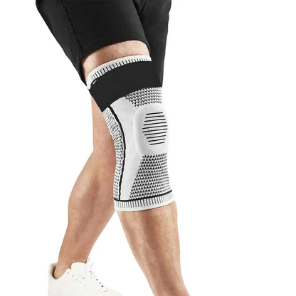 Knee Compression Sleeve | Supportive, Adjustable & Ideal for Sports Recovery Braces for Arthritic Knees