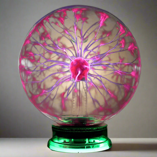 Plasma Globe Light | Interactive Touch-Activated LED Orb for Home Decor & Science Experiments