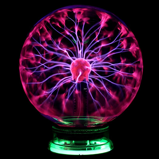 Plasma Globe Light | Interactive Touch-Activated LED Orb for Home Decor & Science Experiments
