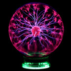 Plasma Globe Light | Interactive Touch-Activated LED Orb for Home Decor & Science Experiments