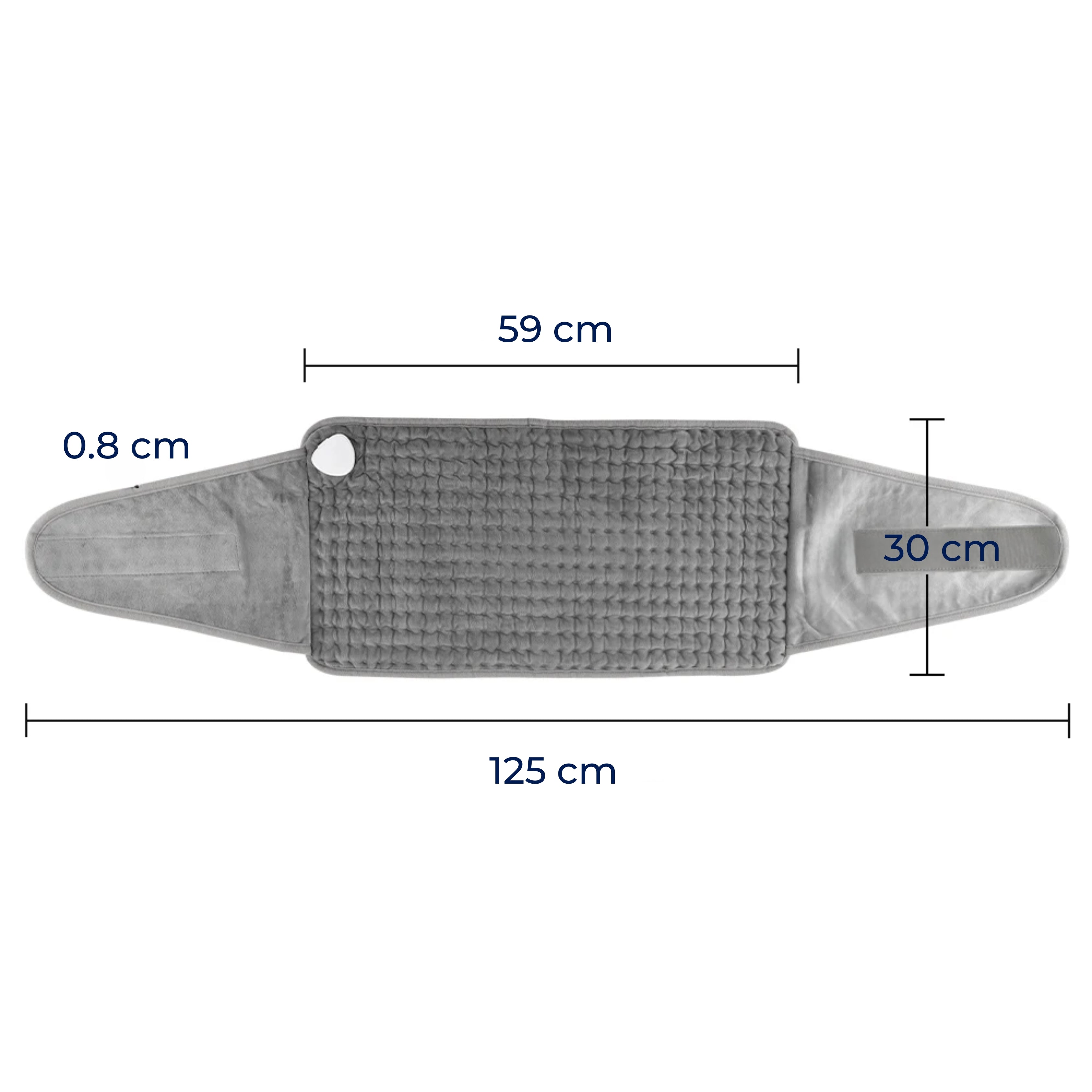 Portable Heated Pads Pad for Back Pain, Muscle and Joint Pain Relief – Adjustable Heat for Cramps and Stress