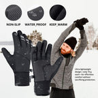 Thermal Winter Cycling Gloves UK | Waterproof, Windproof & Touchscreen Warm Running Gloves for Men & Women