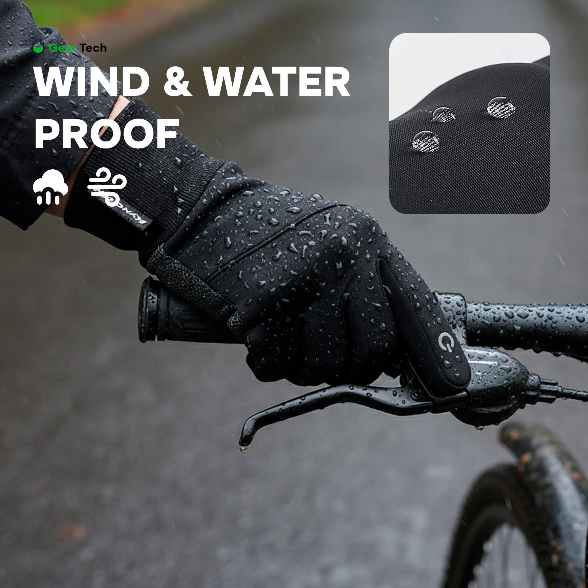 Thermal Waterproof Work Gloves – Durable Non-Slip Winter Gloves with Touchscreen for Outdoor Work UK