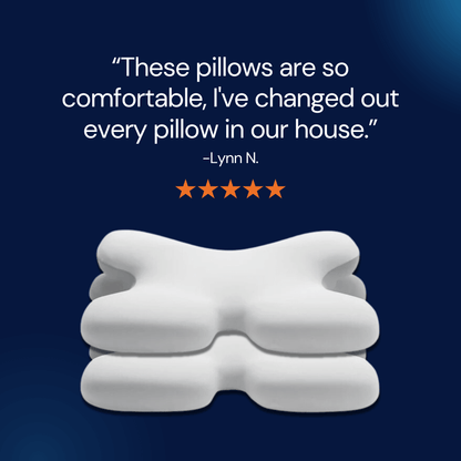 Ergonomic Cervical Pillow | Memory Foam, Neck Support & Ideal for Restful Sleep