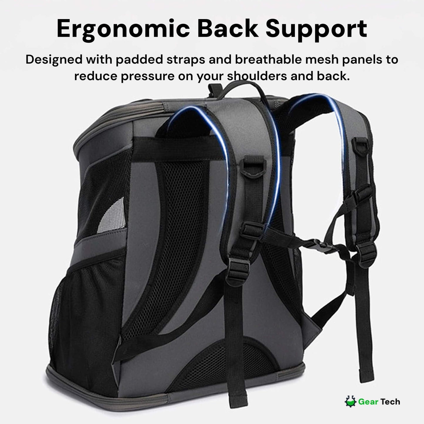 Travel Cat Backpack for Cats | Breathable, Spacious & Ideal for Hiking, Camping & Outdoor Adventures