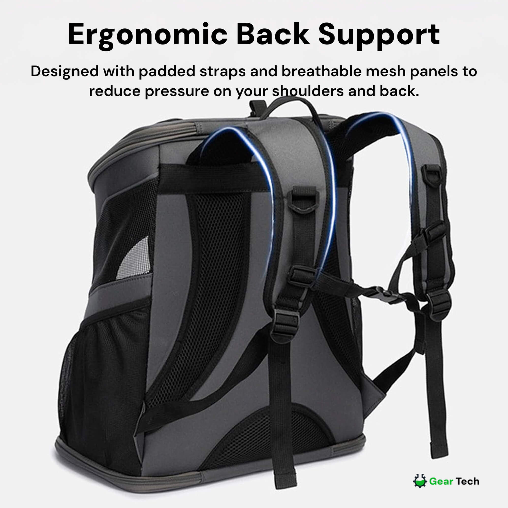 Travel Cat Backpack for Cats | Breathable, Spacious & Ideal for Hiking, Camping & Outdoor Adventures