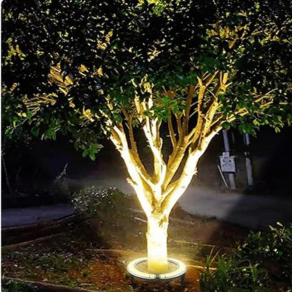 Outdoor Tree Lighting Spotlight – Premium LED Garden Tree Light with Battery Operation