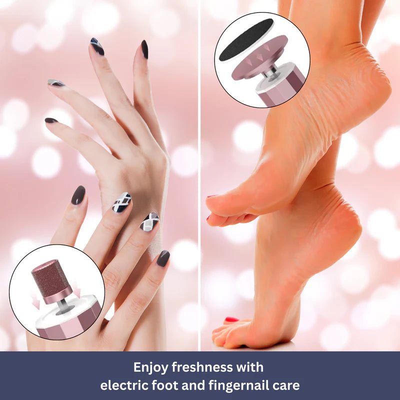 Electric Callus Remover | Rechargeable, Waterproof & Ideal for Smooth Feet at Home
